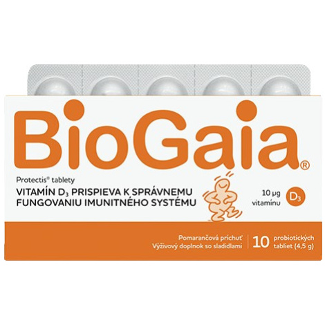 BIOGAIA ProTectis s vitamínom D 10 tabliet