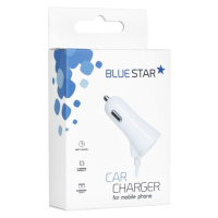 Autonabíjačka Blue Star USB 3A pre Apple iPhone 5/5se/se/6/6s/7/8 biela