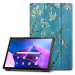 Lenovo Tab M10 Plus (10.61) (3. generácia) TB125 / TB128, puzdro s priečinkom, kvetinový vzor, T