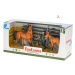 Zoolandia kôň so žriebätkom a doplnkami 4druhy  - 2