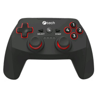 Gamepad C-TECH Khort pre PC/PS3/Android, 2x analóg, X-input, vibračný, bezdrôtový, USB