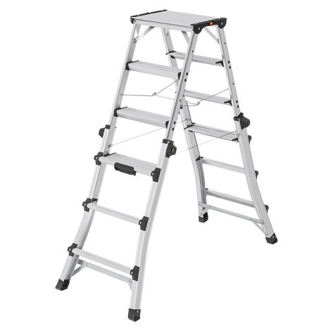 Teleskopický sklápací rebrík D100 TL Hailo