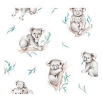 Bambusové detské plienky 2ks - Koala