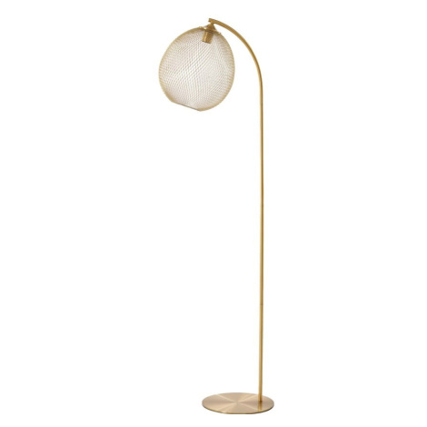 Stojacia lampa v zlatej farbe (výška 160 cm) Moroc – Light & Living
