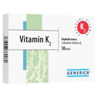 GENERICA Vitamín K2 30 kapsúl