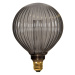 LED Globe G125 Decoled E27 1 W 2 000 K dymová sivá