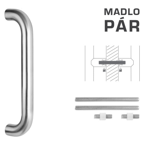 FT - MADLO kód K01 Ø 32 mm UN pár 350 mm, Ø 32 mm, 382 mm