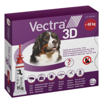 Vectra 3D dog XL pipety proti blchám a kliešťom pre psy nad 40kg