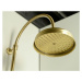 SAPHO - ANTEA sprchový stĺp k napojeniu na batériu, hlavová a ručná sprcha, bronz SET036