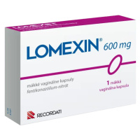 LOMEXIN 600 mg, Mäkká vaginálna kapsula 1 ks