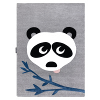 Detský kusový koberec Petit Panda grey Rozmery kobercov: 120x170