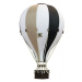Dadaboom.sk Dekoračný teplovzdušný balón - čierna/béžová - L-50cm x 30cm