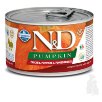 N&D DOG PUMPKIN Adult Chicken & Pomegranate Mini 140g + Množstevná zľava zľava 15% 1+1 zadarmo