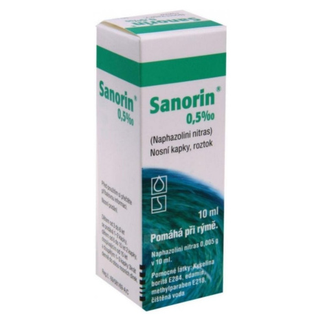 Sanorin 0,5‰ aer.nao.1 x 10 ml/5 mg