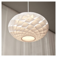 Louis Poulsen Patera Oval LED biela Ø 50 cm 2700 K