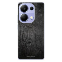 Odolné silikónové puzdro iSaprio - Black Wood 13 - Xiaomi Redmi Note 13 Pro