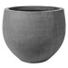 Kvetináč Jumbo Orb, farba sivá, viac veľkostí - PotteryPots Velikost: L - v. 114 cm, ⌀ 133 cm