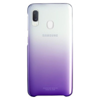 Silikónové puzdro Samsung na Samsung Galaxy A20e A202 EF-AA202CV Gradation Cover fialové