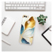 Odolné silikónové puzdro iSaprio - Blue Leaves - Huawei P Smart