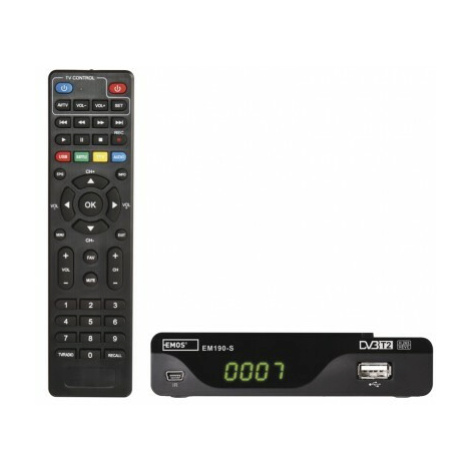 Set-top box EMOS EM190-S HD HEVC H265 (DVB-T2) (EMOS)