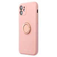 Silikónové puzdro na Apple iPhone 14 Roar Amber ružové