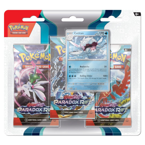 Pokémon TCG: Paradox Rift 3 Blister Booster Cetitan