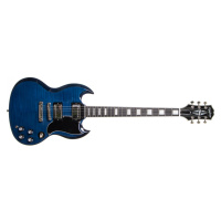 Epiphone SG Custom Figured - Viper Blue