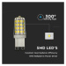 Žiarovka LED PRO G9 3W, 6400K, 300lm, VT-204 (V-TAC)