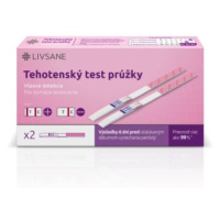 LIVSANE Tehotenský test prúžky 2 kusy