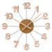 Drevené hodiny Vlaha design VCT1075, ružová