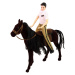 mamido Figúrka jazdca s hnedým koňom