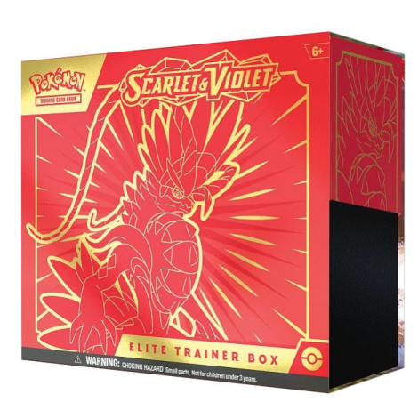 Nintendo Pokémon TCG: Scarlet & Violet (SV01) - Elite Trainer Box Barva: Červená