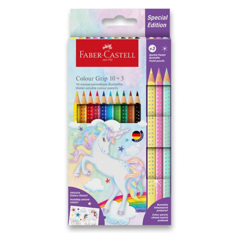 Pastelky Faber-Castell Colour Grip Unicorn - 13 ks