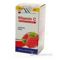Dobré z SK Vitamín C 200 mg príchuť MALINA, 70 ks