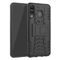 Samsung Galaxy M30 SM-M305F, plastový zadný kryt, Defender, so stojanom a silikónovým vnútrom, v