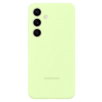 Samsung Silicone Case Galaxy S24, Light Green