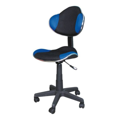 Sconto Detská stolička SIGQ-G2 modrá/čierna Houseland