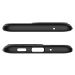 Apple iPhone 15 Pro, silikónové puzdro, Spigen Core Armor, pruhovaný vzor, čierne