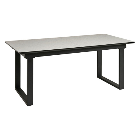 MID.YOU JEDÁLENSKÝ STÔL, sivá, čierna, 180-260/76/90 cm