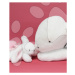 Plyšový zajac Happy Blush Doudou et Compagnie biely 65 cm od 0 mes