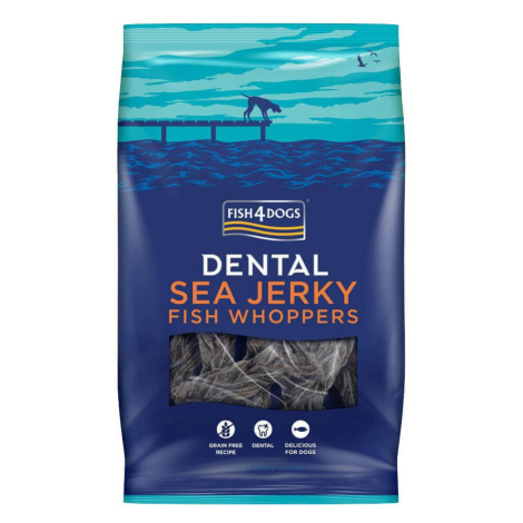 FISH4DOGS Dentálne maškrty pre psov morská ryba 500g