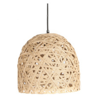 Závesná lampa Leitmotiv Nest cone medium natural, 30cm