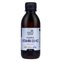 ADELLE DAVIS Lipozomálny vitamín D3+K2 200 ml