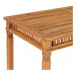 Záhradný jedálenský stôl 120 x 65 cm teakové drevo Dekorhome,Záhradný jedálenský stôl 120 x 65 c