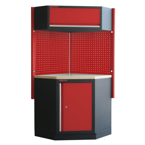 Rohová zostava PROFI RED dielenského nábytku - RTGS1302 AHProfi