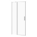 CERSANIT - Kyvné dvere s pevným poľom MODUO 90x195, ľavé, číre sklo S162-005