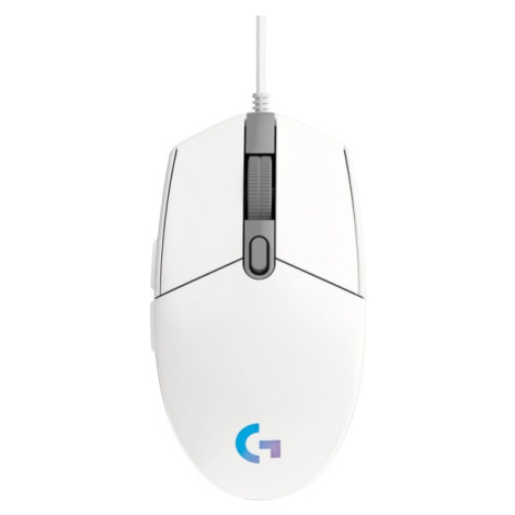 Logitech G203 LIGHTSYNC myš biela