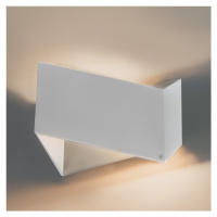 Dizajnové nástenné svietidlo biele - skladacie