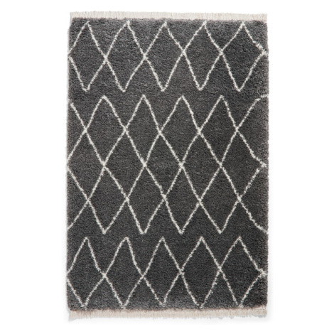 Tmavosivý koberec 120x170 cm Boho – Think Rugs