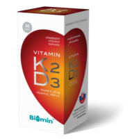 Biomin Vitamín K2 + vitamín D3 1000 I.U. 30 cps